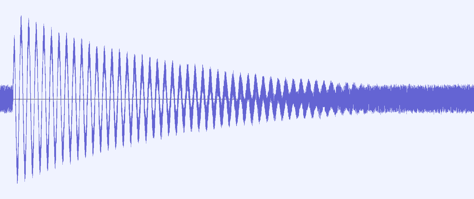 kick drum + noise
